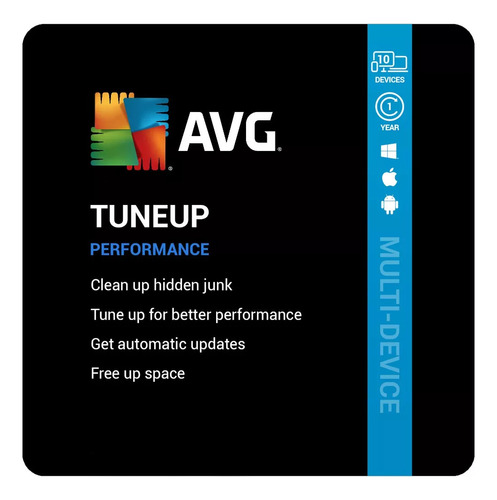 Avg Tuneup Utilities 2024  - 10 Dispositivos - 1 Año