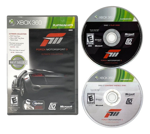 Forza Motorsport 3 Ultimate Collection Xbox 360 Disco Físico (Reacondicionado)