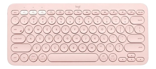 Teclado Inalámbrico Bluetooth Logitech K380s Keys 2 Rosa