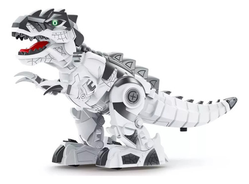 Robot Dinosaurio T Rex Ruge Luz Led Movimiento Juguete