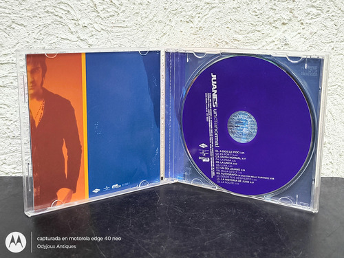 Cd Juanes - Un Día Normal Surco Records 2002 México Original (Usado)
