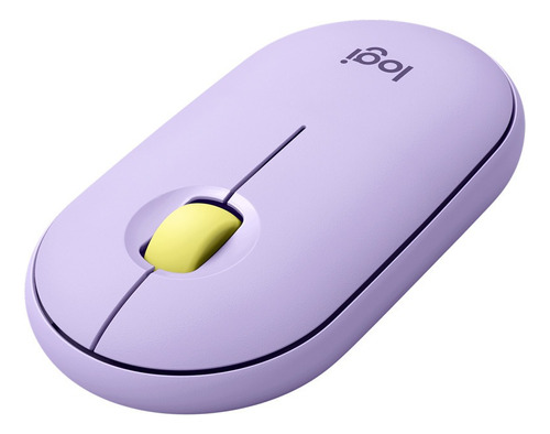 Mouse Inalámbrico Logitech Pebble M350 Lavanda