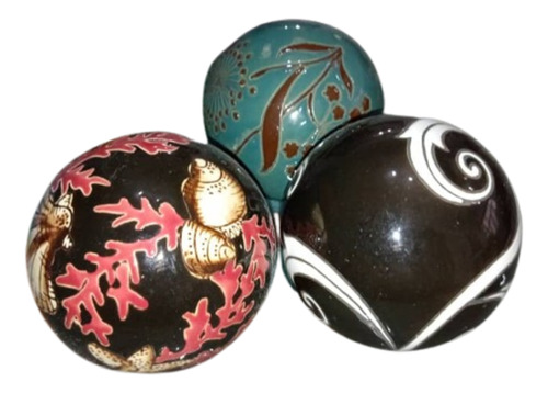Bolas Esferas Decorativas De Vidrio Adorno Centro De Mesa