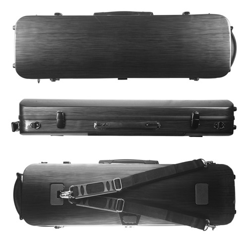 Estojo Case Violino Antoni Marsale Fibra Pro Line Black