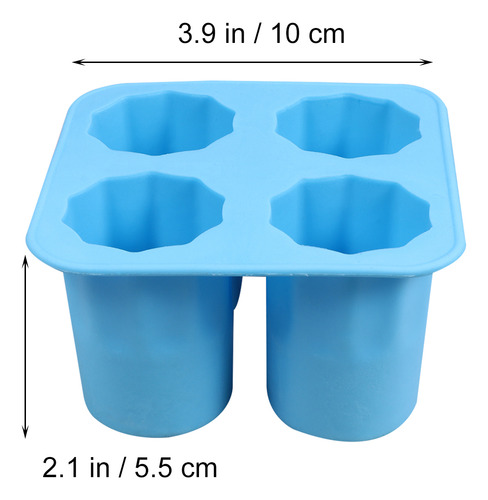 Silicone Shooter Ice Cube Glass Maker Summe