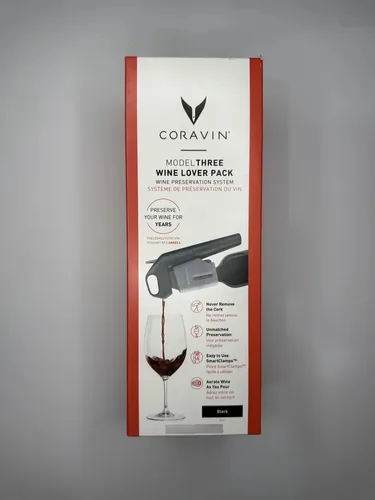 Coravin Model Three Black | Parcelamento sem juros