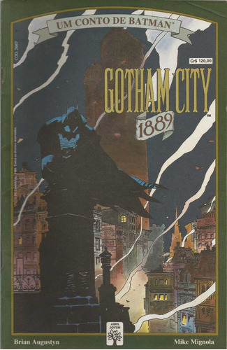 Batman Gibi Um Conto De Batman Gotham City 1889