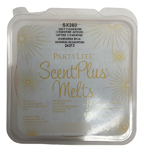Partylite Cera Aromatica Para Difusor Scents Plus Melts
