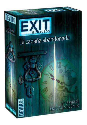 Exit La Cabaña Abandonada Juego De Mesa Familiar +12