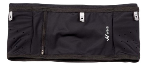 Cinturon De Hidratacion Weis Porta Bastones Simer Belt Color Negro Diseño De La Tela Xl