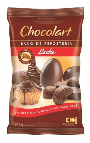 Chocolate Baño De Reposteria X 1kg Chocolart La Botica 