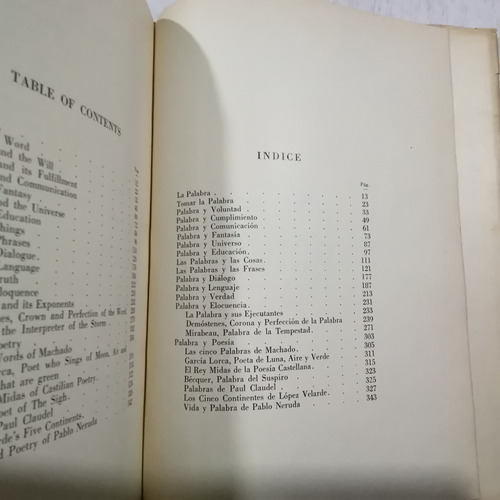 Teoría De La Palabra José López Bermudez. 1a Edición 1956. (Usado)