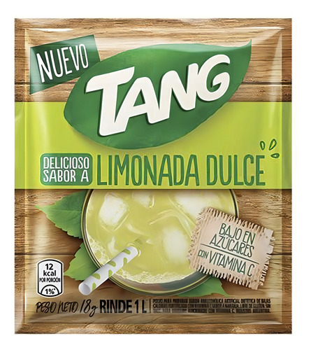 Jugo Tang Limonada Dulce Caja 20 Sobres 18 Grs