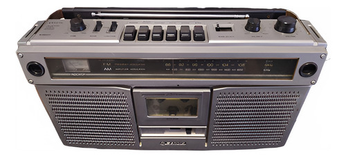 Radio Gravador Sanyo Antigo M9922f M-9922f Funcionando (Usado)
