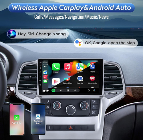 Radio Táctil Cz Android Jeep Grand Cherokee 10-13