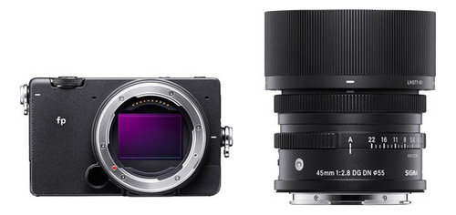 Sigma Fp Mirrorless Camera 45mm Lens And 8k Raw Recording 