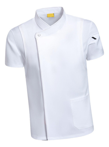 2 Chaqueta De Abrigo De Chef, Camisa De Manga Corta Para