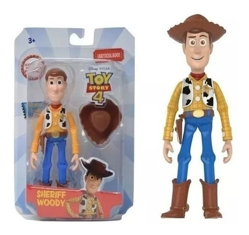 Toy Story 4 Muñeco Articulado 13 Cm Forky Woody Buzz Disney