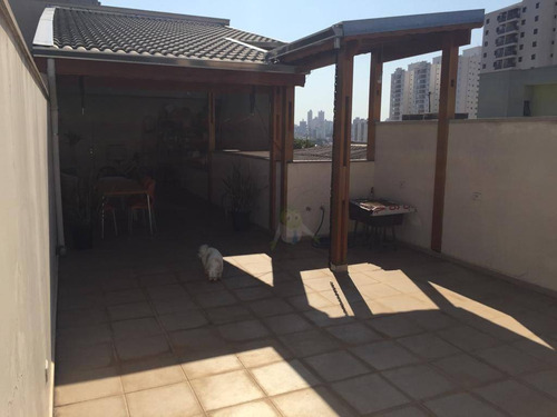 Cobertura Com 2 Dormitórios À Venda, 156 M² Por R$ 545.000 - Vila Valparaíso - Santo André/sp - Co0360