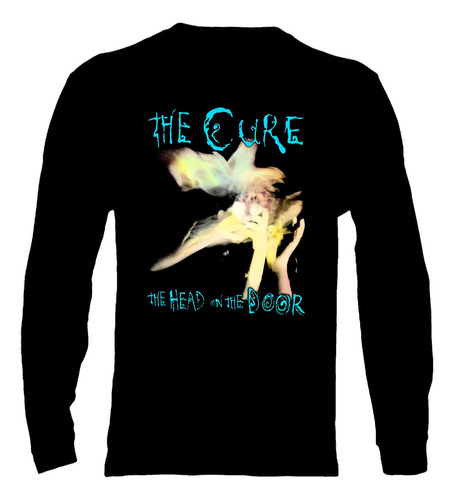 Polera Manga Larga The Cure - Ver 05 - The Head On The Door