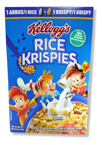 Cereal Rice Krispies Kellogg's 830g Sin Sellos