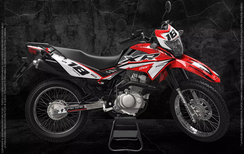 Stickers Completos Para Honda Xr 150 Calcamonias