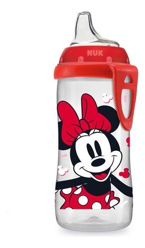 Vaso Para Sorber Nuk Disney Active, Minnie Mouse, 10 Oz, 1 P