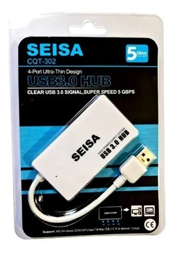 Hub Usb 3.0 4 Puertos 5gbps