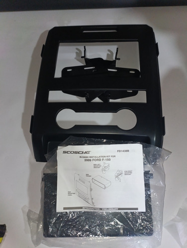 Kit Instalación Reproductor Ford F-150 2009-up Doble O 1 Din