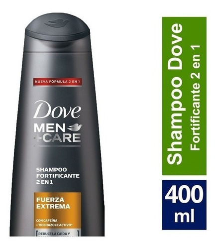 Dove Men Care Shampoo Fortificante+cafeina 2en1  400ml