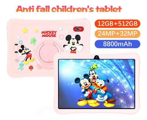 Tablet Para Niños A9+ 11.6'' Con Funda Android 13 12+512gb