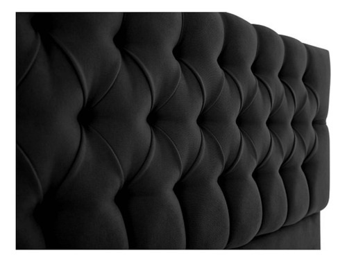 Respaldorespaldo Capitone Antonia Hvm Full Negro Felpa