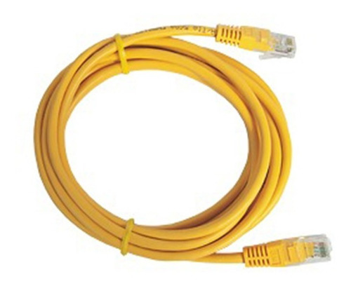 Patch Cord Cable Parcheo Red Utp Cat5e 0.5mts Amarillo