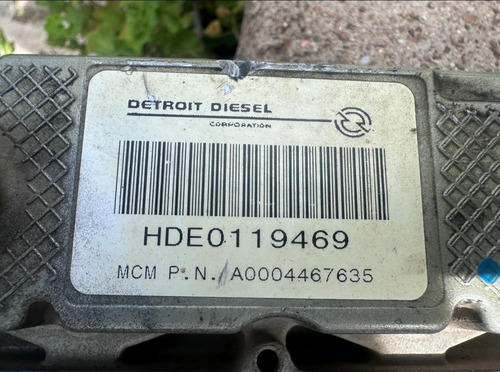 Módulo Ecm Motor Diesel Detroit Dd15/a0004467635 (Usado)