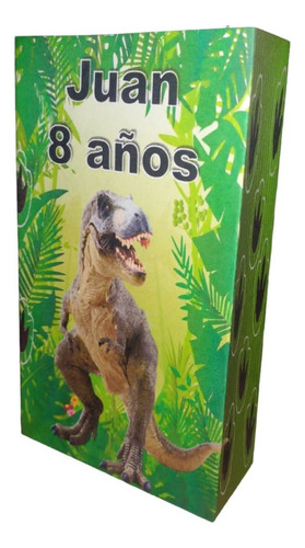 Bolsa Chica Golosinas  Dinosaurios Candy  Cumple  Pack  X25