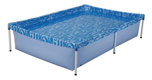 Piscina Com Armação 1000 Litros 189 X 126 X 42 Cm Mor