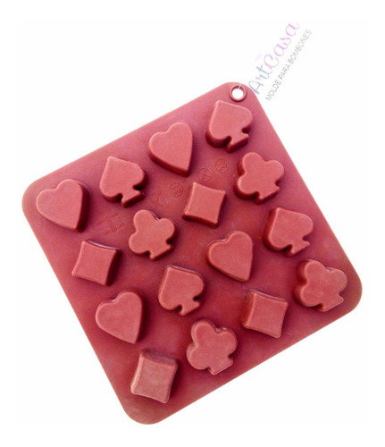Molde De Silicon Para Hacer Bombones De Chocolate Repostería