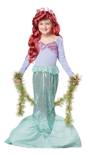 Disfraces De California Juguetes Little Mermaid, X-small