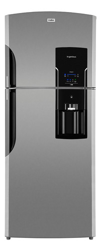 Heladera con freezer Mabe RMS1951BMXX0 color acero inoxidable con capacidad de 513.1L