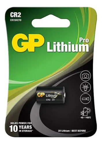 Pila Cr-2 Batería Lithium 3v Marca Gp