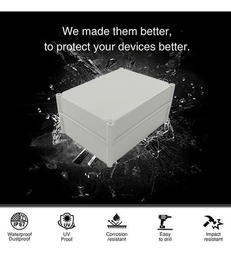 // Caja Eléctrica De Caja De Conexiones 380x280x180 Mm