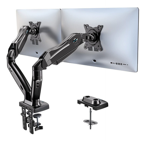 Huanuo Soporte De Monitor Dual, Soporte De Escritorio Ajusta