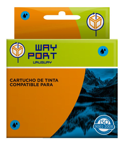 Cartucho Way Port Para Epson Xp-2101 Cyan