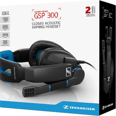 Imagen 2 de 4 de Auriculares Gamer Sennheiser Gsp 300. Auriculares Gamer.
