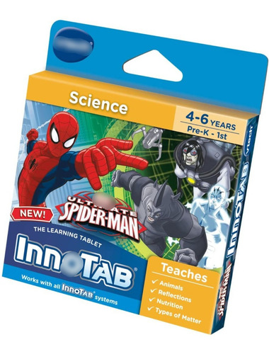 Video Juego Ultimate Spider Man Software Vtech Innotab Niños