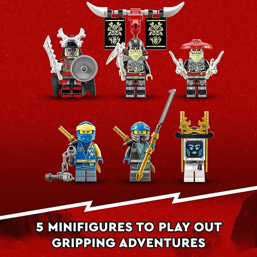 Lego Ninjago Jays Titan Mech 71785, Juego De Figuras De Acci