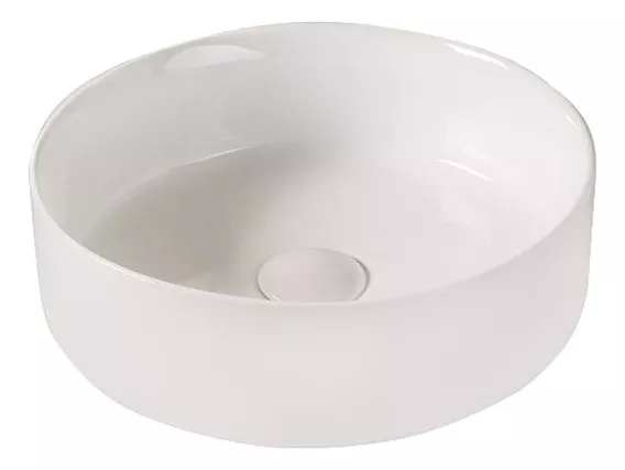 Bacha Porcelana Sanitaria Apoyar Piazza Slim A524b Acabado - Color Blanco