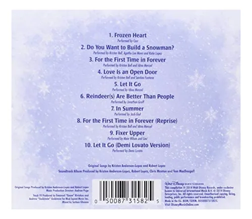 Cd: Frozen - Frozen Ii - Banda Sonora Original De 2 Cd