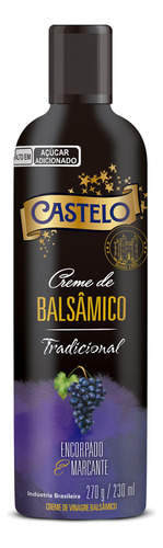 Creme de Vinagre Balsâmico Castelo 270g