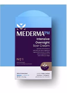 Mederma Pm Intensive Overnight Scar Cream Works Skin S Nighttime Regenerative Activity Nightly Application Clinically Shown Make Scars Smaller Less Visible 1